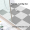 3D نقطة تدليك الحمام المضادة للانزلاق حصيرة أرضية 30 * 30 تركيب المفاجئة
